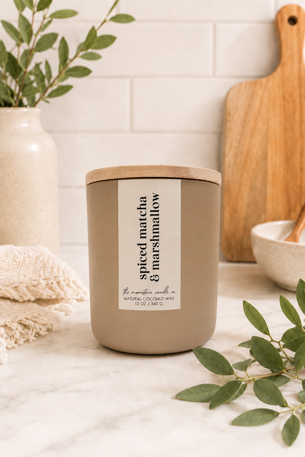 Coconut Wax Wooden Wick Candle