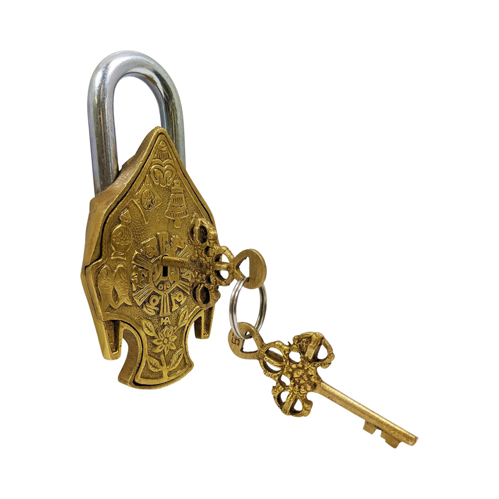 Brass Buddha Lock