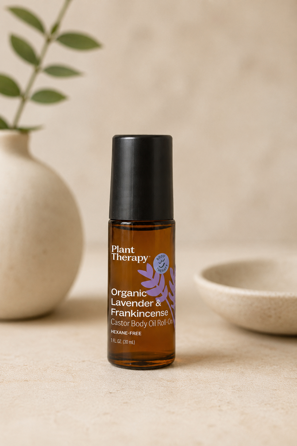 Lavender & Frankincense Castor Oil Roll-On