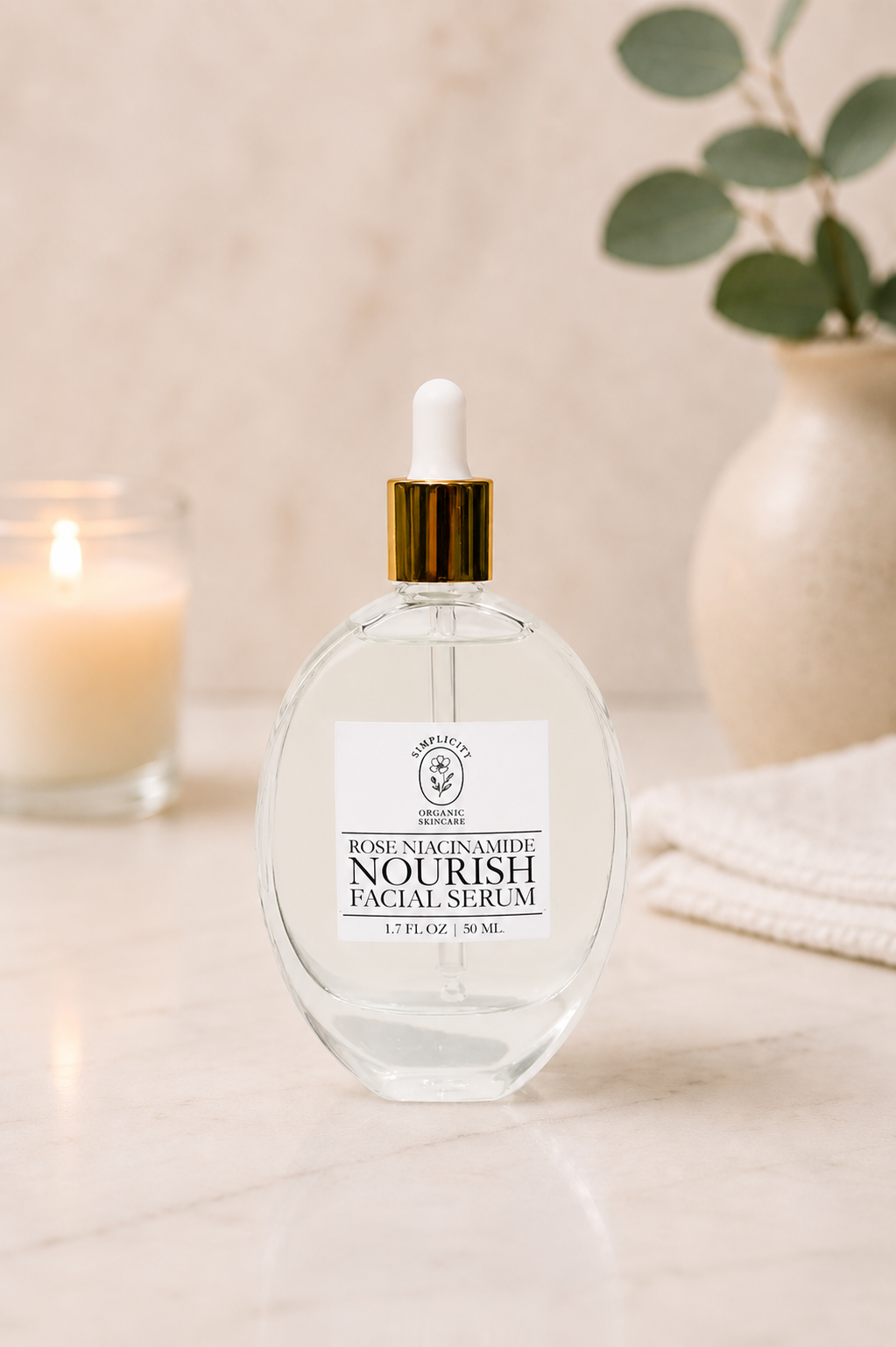 Rose Niacinamide Nourish Facial Serum