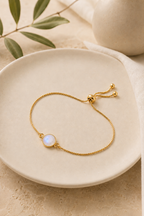 Adjustable Gemstone Bracelet
