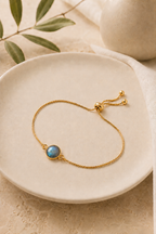 Adjustable Gemstone Bracelet