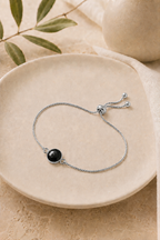 Adjustable Gemstone Bracelet