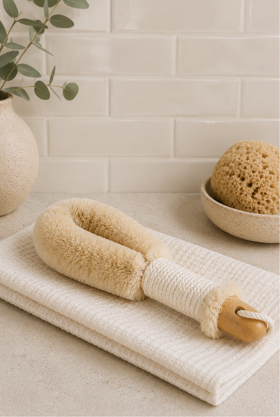 Bamboo Sisal Exfoliating Dry Brush