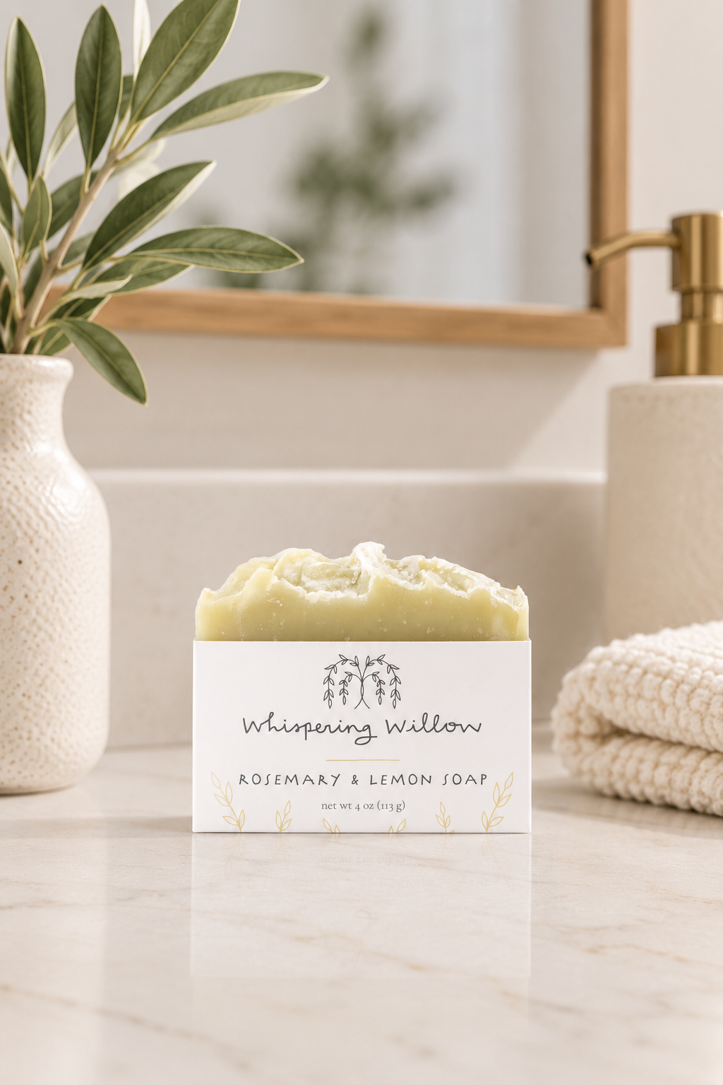 Natural Bar Soap by Whispering Willow