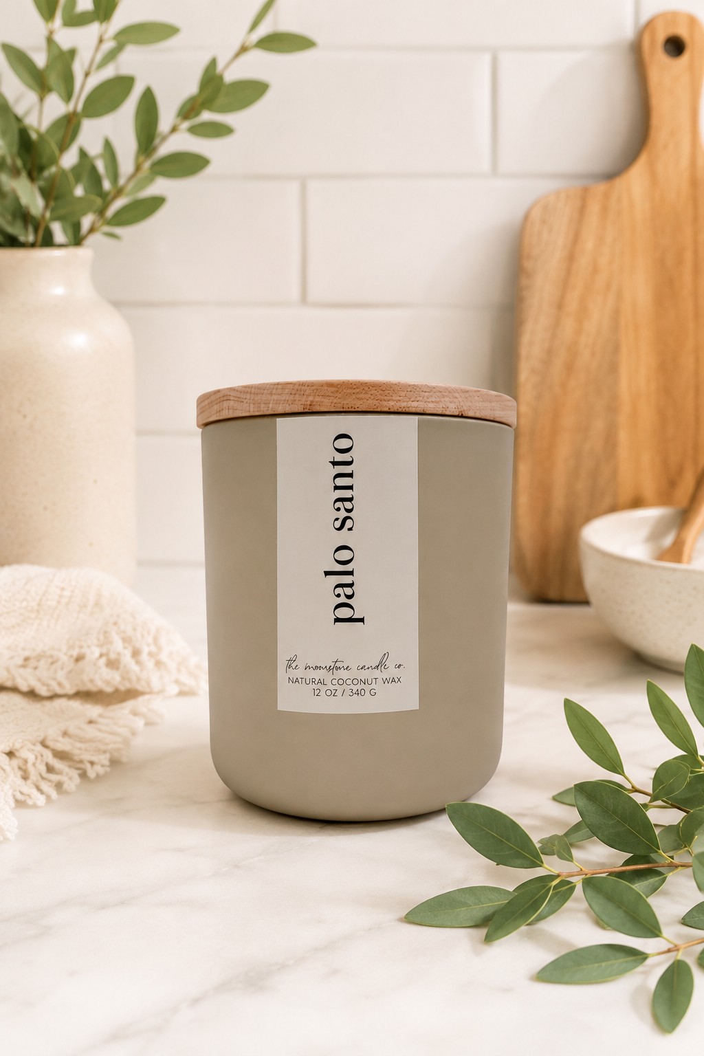 Coconut Wax Wooden Wick Candle