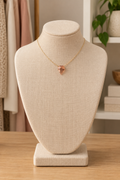 Champagne Quartz Necklace | 14K Gold Fill