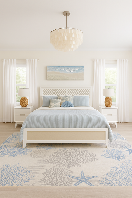 Coastal Bedroom Interior Design