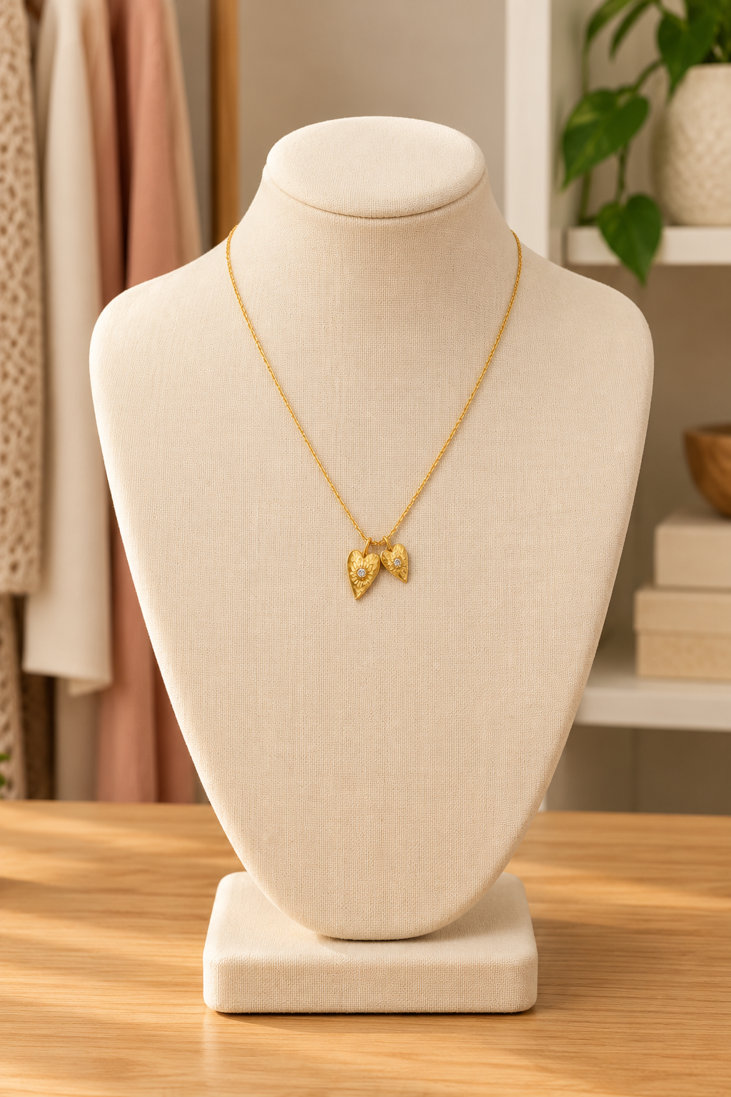 Sacred Connection Lotus Heart Necklace