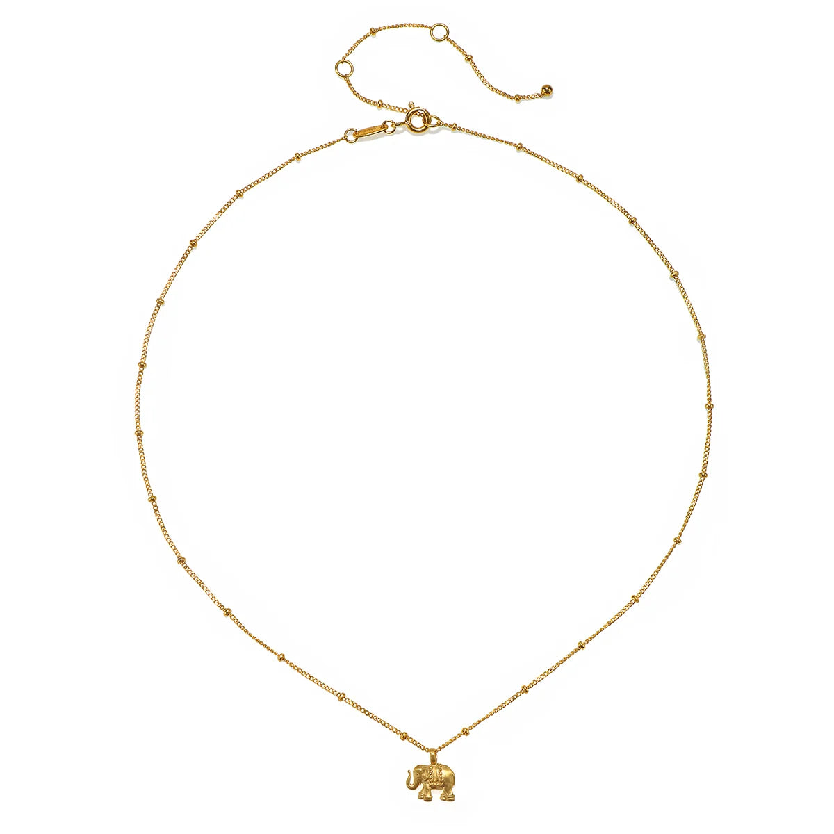 Stand in Strength Elephant Necklace