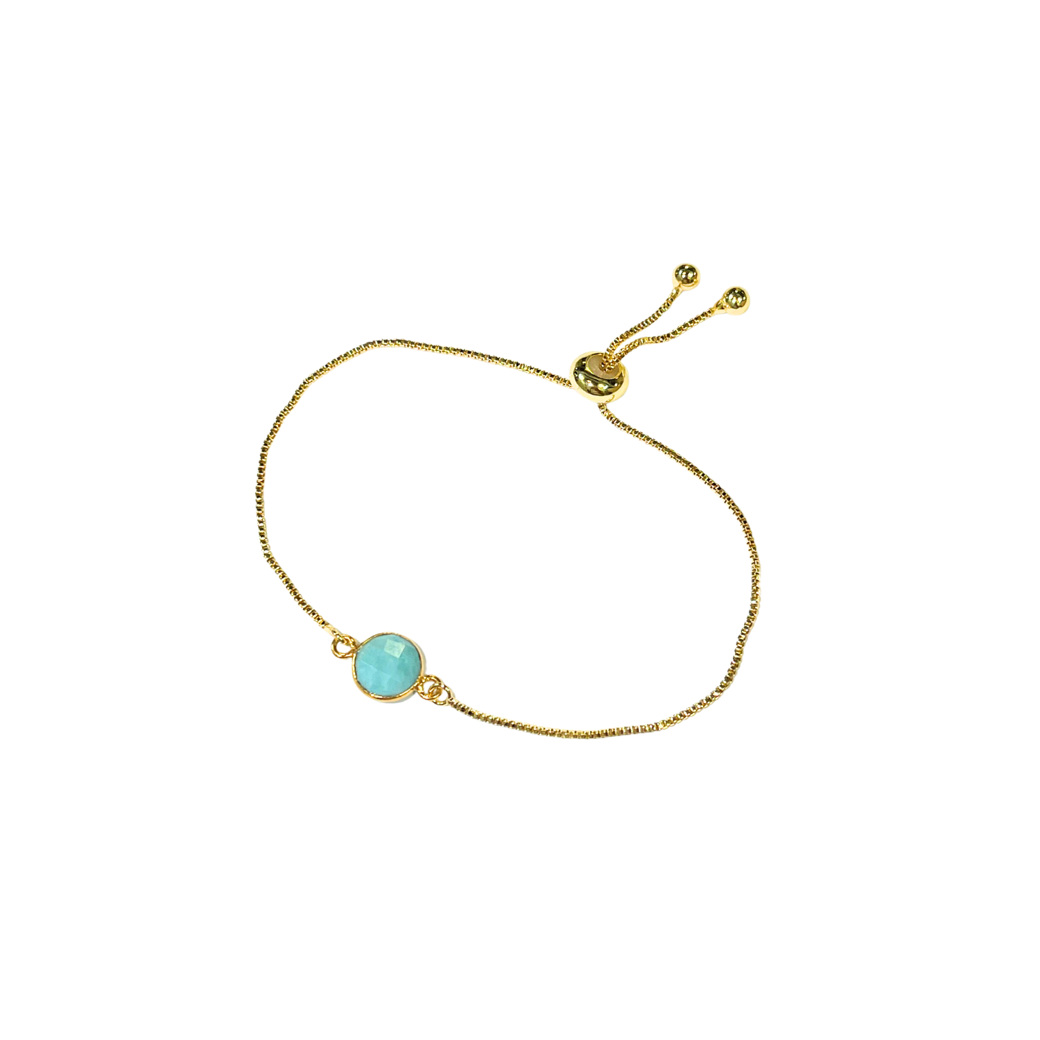 Adjustable Gemstone Bracelet