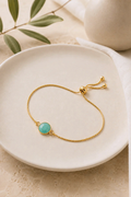 Adjustable Gemstone Bracelet