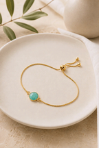 Adjustable Gemstone Bracelet