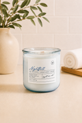 Recycled Glass Coconut Wax Candle