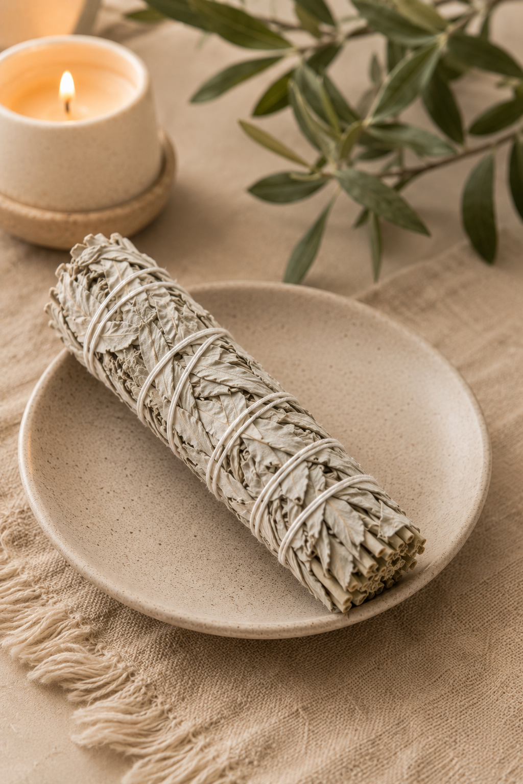 White Sage Burning Bundle