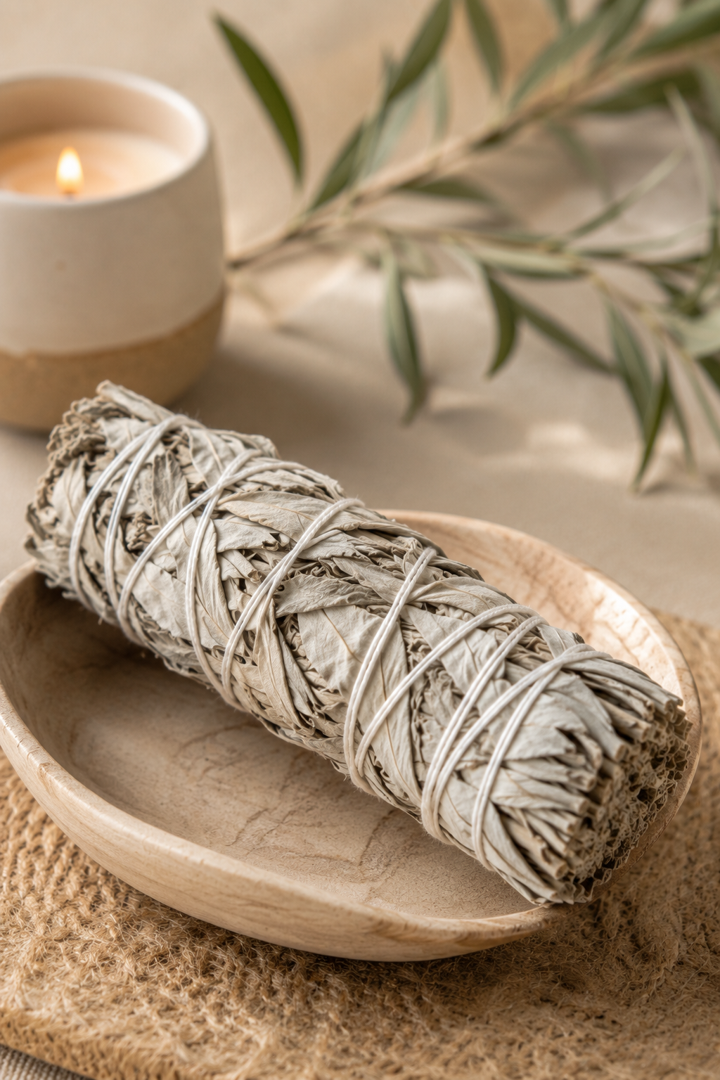 White Sage Burning Bundle