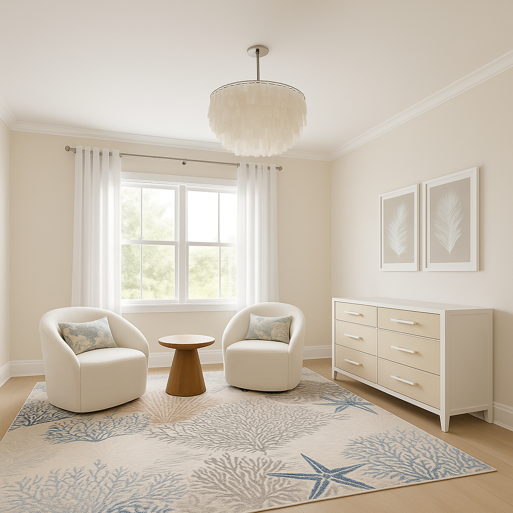 Coastal Bedroom Interior Design