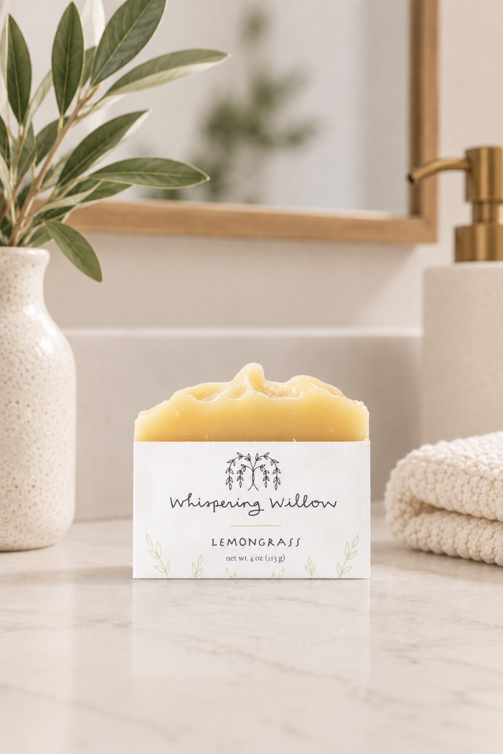Natural Bar Soap by Whispering Willow