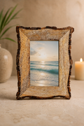 Live Edge Wood Photo Frame