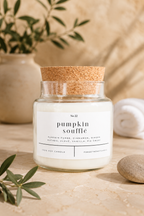 Cork Top Glass Candle by Forget Me Not Candle