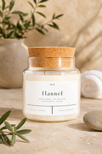Cork Top Glass Candle by Forget Me Not Candle