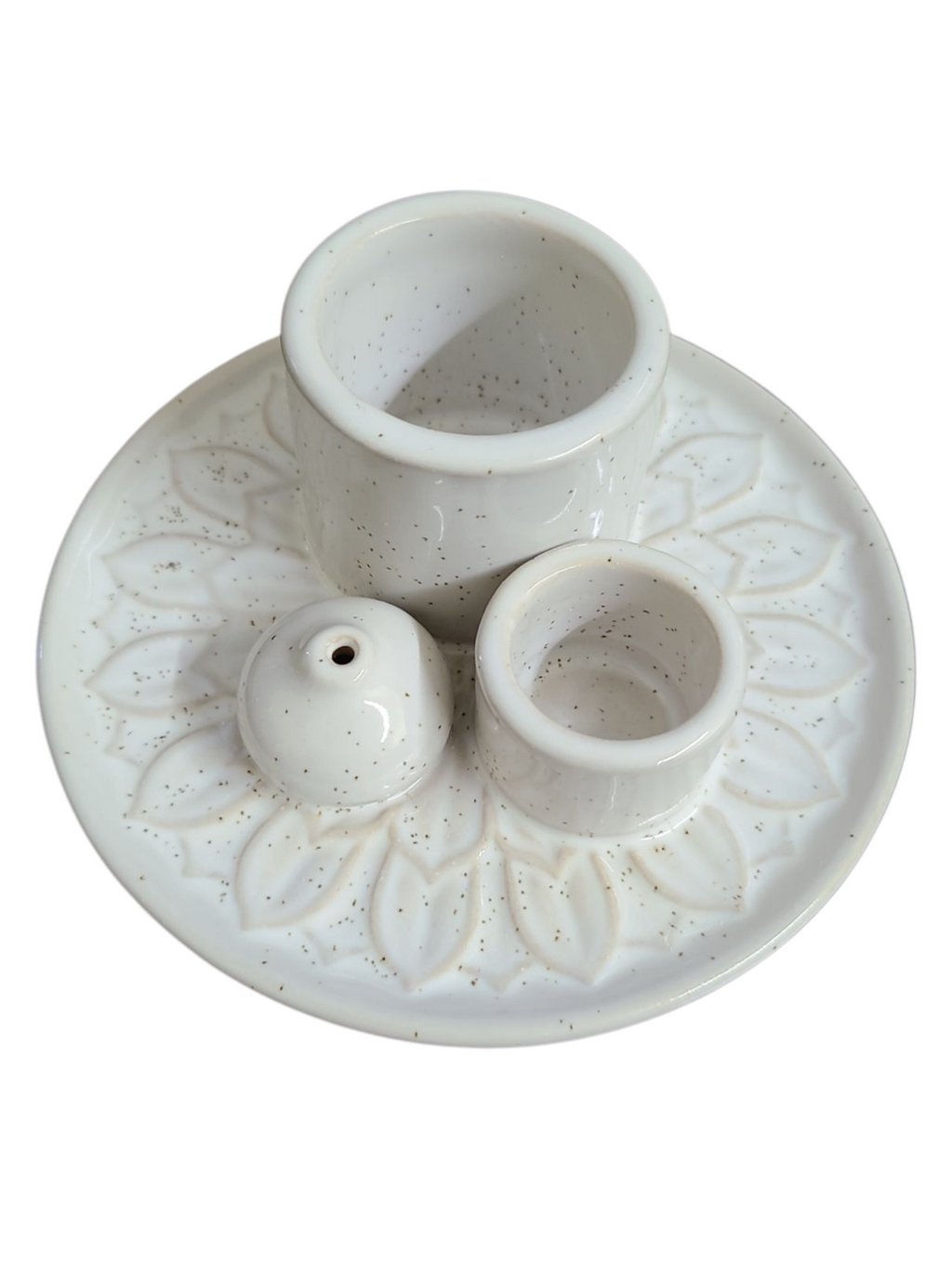 Ceramic Incense & Wood Burner
