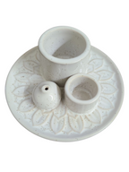 Ceramic Incense & Wood Burner